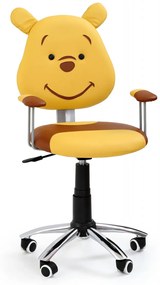 Scaun de birou copii Kubus maro H92 cm