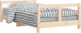 vidaXL Cadru de pat pentru copii, 80x160 cm, lemn masiv de pin