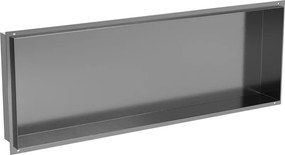 Mexen X-Wall-NR raft încastrat fără ramă 90 x 30 cm, gri armă periat - 19E1903010