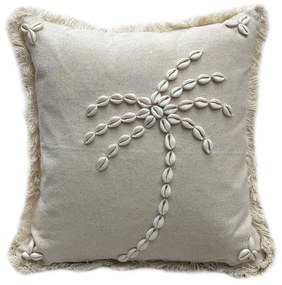 Față de pernă din bumbac 43x43 cm Seashells – Mioli Decor