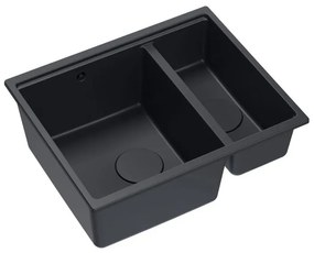 Chiuveta din granit Logan 150 negru