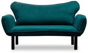 Canapea 2 Locuri Chatto - Petrol Blue 140 X 70 X 65