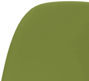 Scaune de bucatarie pivotante, 2 buc., verde deschis, catifea 2, Lysegronn