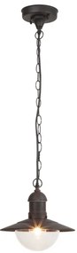 Brilagi MOLDE - lampă suspendată pentru exterior, 1xE27/60W, IP44, negru