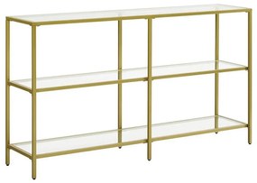 Măsuță laterală LUVOR, aurie