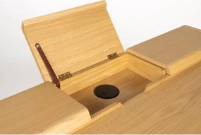 Birou de tip secretaire 70x120 cm Kaat – Zuiver