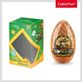 CUBIC FUN - PUZZLE IN CUTIE TRICERATOPS 63 PIESE - CUBIC FUN (CUDS1042h)
