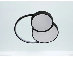 Plafonieră LED dimabilă LED/60W/230V 3000-6500K negru + telecomandă