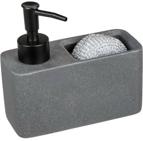 Dozator săpun Wenko Resa cu spațiu pentru burete, ,