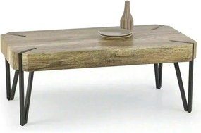 Masuta EMILY, stejar salbatic/negru, 110x60x42 cm