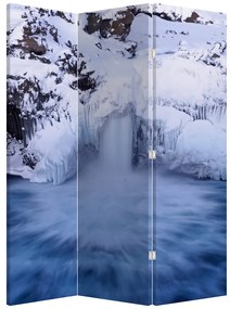Paravan - Cascadele iarna (126x170 cm)