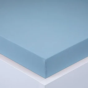 Cearşaf cu elastic jersey EXCLUSIVE albastru ceresc 180 x 200 cm