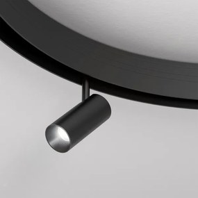 LED spot MAGNETIC TRACK 7W 48V 4000K negru pentru sistem șine