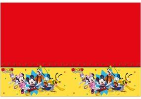 Disney Mickey Jump Into Fun față de masă din plastic 120x180 cm