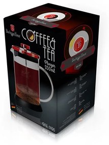 Presa Cafea  Ceai, infuzor 350 ml, Burgundy, Berlinger Haus BH 1496