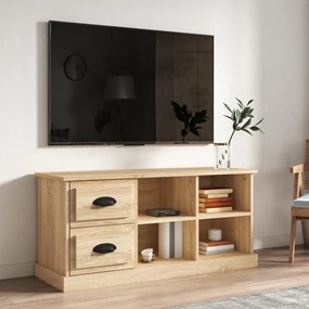 Comoda TV, stejar sonoma, 102x35,5x47,5 cm, lemn prelucrat