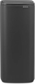 Coș de gunoi gri închis cu senzori de atingere din oțel 30 l Bo Touch – Brabantia