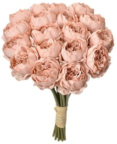 Buchet flori artificiale de bujor roz 20/16/30 cm
