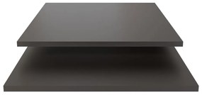 Rafturi suplimentare gri 2 buc. 48x1,5 cm Daily – vtwonen