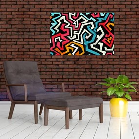 Tablouabstracție grafică (90x60 cm)