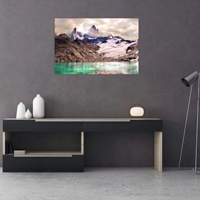 Tablou cu lac montan (90x60 cm)
