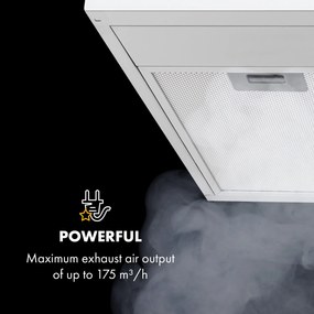 Contempo Neo, hota incorporabila, 60 cm, 175 m³ / h, LED, inox, alb