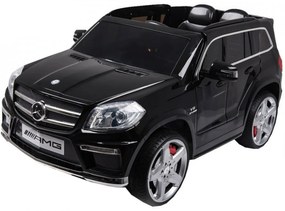 Masinuta Electrica XXL cu acumulator pentru copii NOVOKIDS™ Mercedes GL63 AMG , Roti din Cauciuc EVA, Melodii si USB , 3-8 ani , usi cu deschidere ,