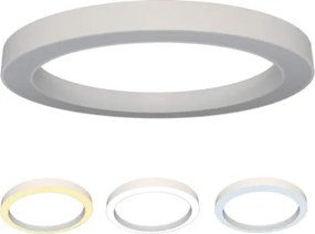 Plafonieră LED, 80 W, 230 V, 3000/4000/6500 K, Ø 80 cm, alb