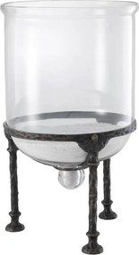 Suport lumanare LUX Grace, metal finisaj bronz 113690 HZ