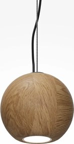 Lustra, Pendul minimalist sfera lemn natur Texture