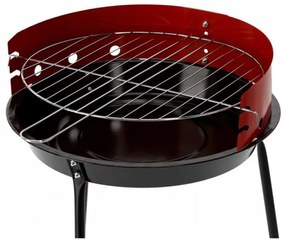 ShopJK GRĂTAR DE GRĂDINĂ ROTUND BBQ5276