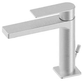 Paffoni - Baterie pentru lavoar + ventil de scurgere TANGO inox