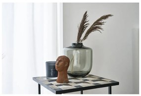 Vază gri din sticlă (înălțime 21 cm) Daun – Villa Collection