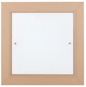 Argon 1866 - Plafonieră TABOR, 4xE27/15W/230V, 42x42 cm, bej