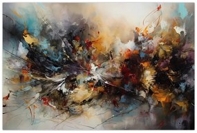 Tablou - Grafică abstractă (90x60 cm)