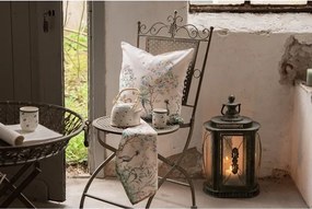 Scaun bistro, verde, din metal, aspect vintage