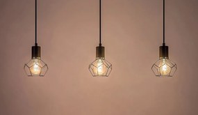 Lustra cu 3 pendule in stil vintage Fran