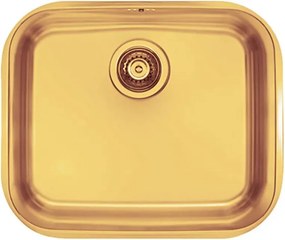 Chiuveta inox Alveus Monarch Variant 10 finisaj bronz 48x40 cm