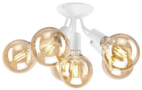Lustr VIGGO 6xE27/60W/230V montat aproape de tavan