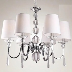 Candelabru 6 brate, diametru 70cm, Charlotte P0109 MX