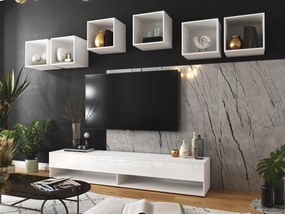 Mobilier living Berny 27 (alb + Alb lucios). 1087144
