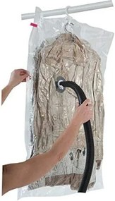 Husă cu vacuum pentru îmbrăcăminte Compactor Espace, lungime 105 cm