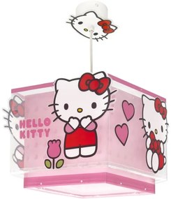 Lustră pentru copii HELLO KITTY Dalber 73262, 1xE27/15W/230V, roz