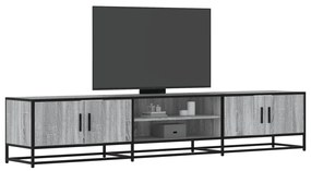vidaXL Dulap TV, gri sonoma, 210x35x41 cm, lemn prelucrat