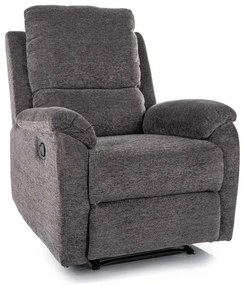 Scaun reclinabil Bud III, gri