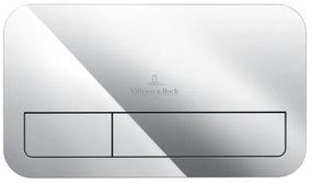 Villeroy & Boch 92249061 - Buton de clătire VICONNECT, crom lucios