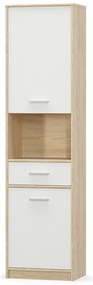 Raft Terrell (Stejar sonoma + alb). 1053279