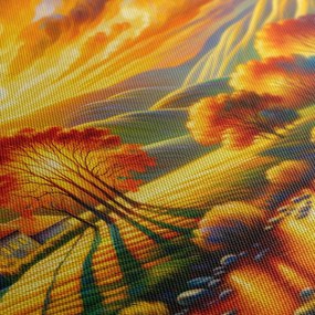 Tablou vale aurie de toamnă