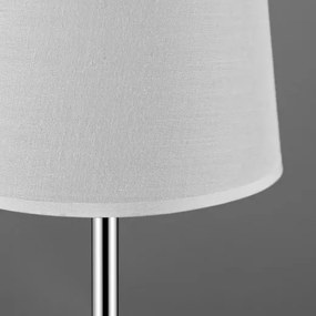 Deuba Lampa de masa Lumiere 32x13x13cm - alba