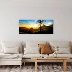 Tablou cu răsăsrit de soare (120x50 cm)